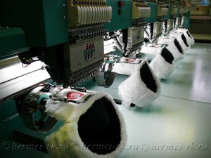 Вышивка на шапках