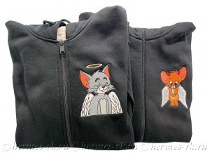 Вышивка на толстовках