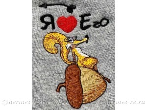 Вышивка на толстовках