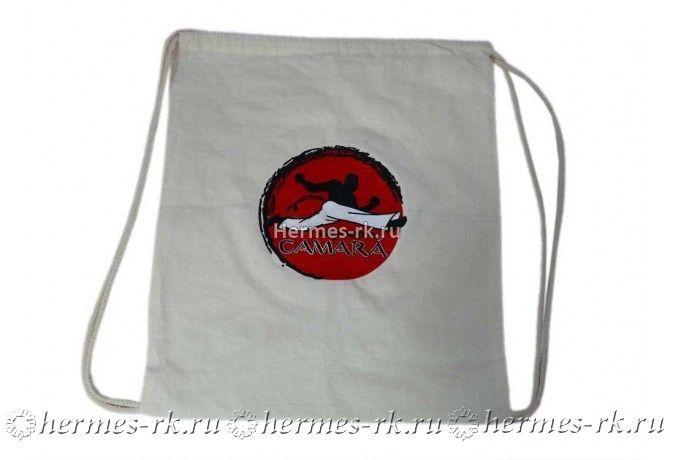 Рюкзак с вышивкой логотипа на заказ