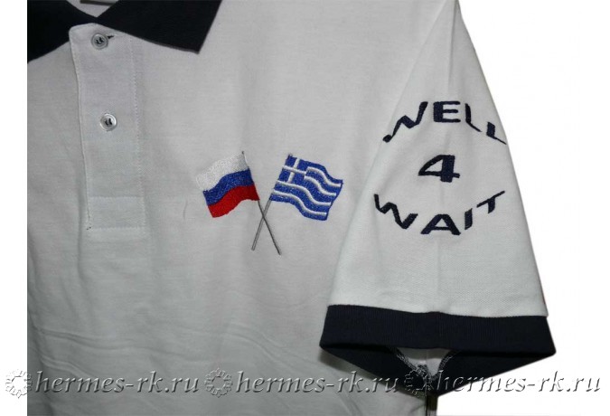 Вышивка на поло