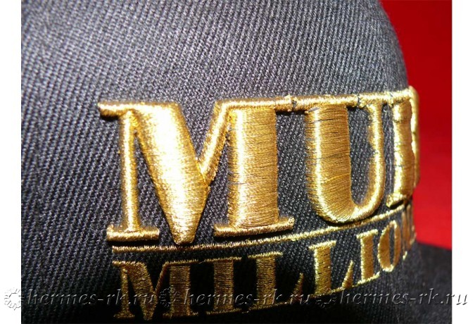 3d вышивка на бейсболке