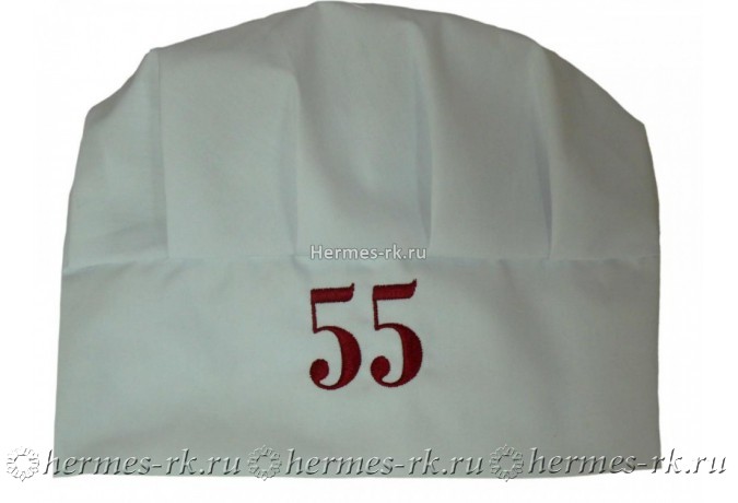 Вышивка на поварском колпаке