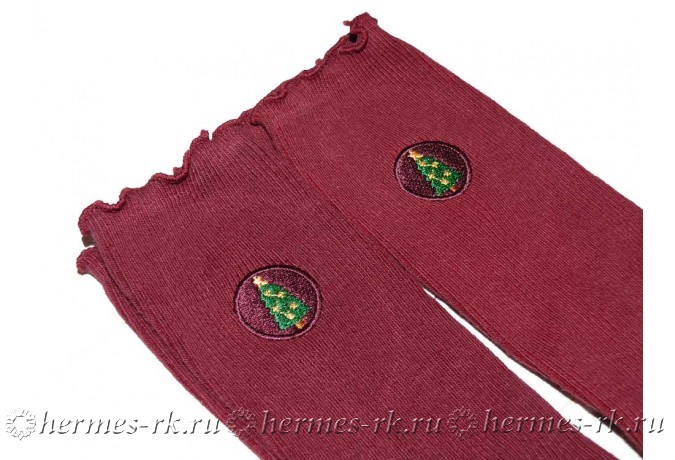 Разноцветная вышивка на носках - яркие краски жизни!