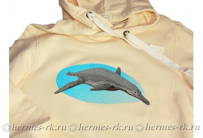 Вышивка животных на толстовках