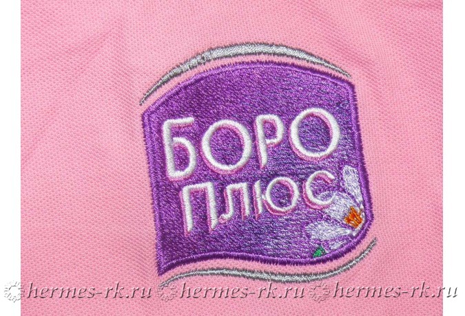 Вышивка Боро Плюс на поло
