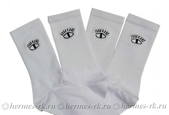 Вышивка на носках — новые работы