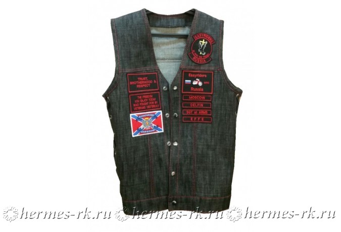 Байкерские нашивки, их особенности и значение