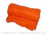 Флисовый плед, оранжевый