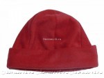 Шапка флисовая красная