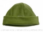 Шапка флисовая зеленая