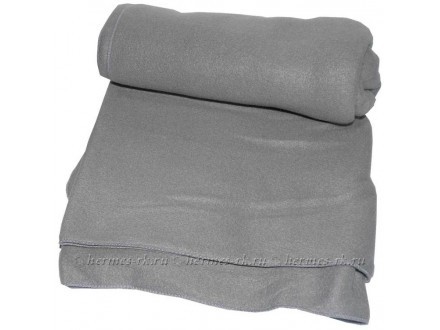 Флисовый плед, серый