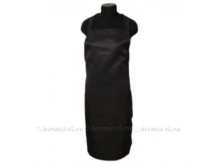 Фартук с грудкой, черный