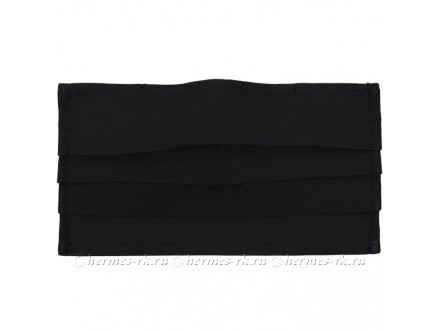 Маска гигиеническая, двухслойная, немедицинская, черная